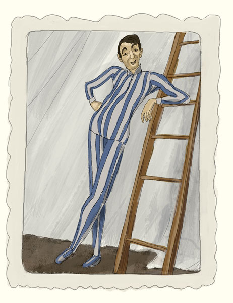 striped_acrobat_with_ladder