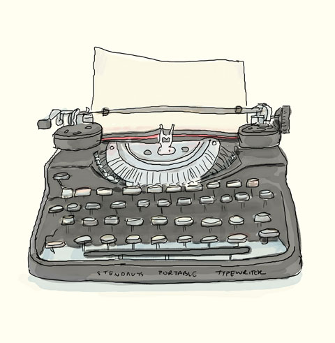 black_typewriter