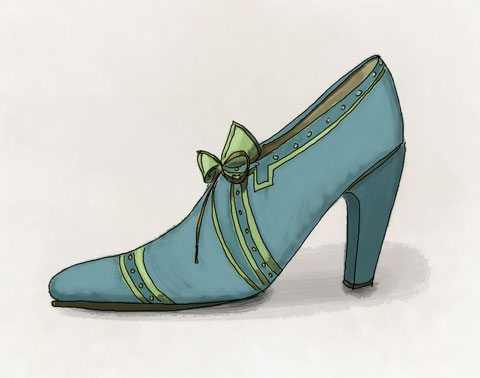 vintage_shoe_blue_green_1920s